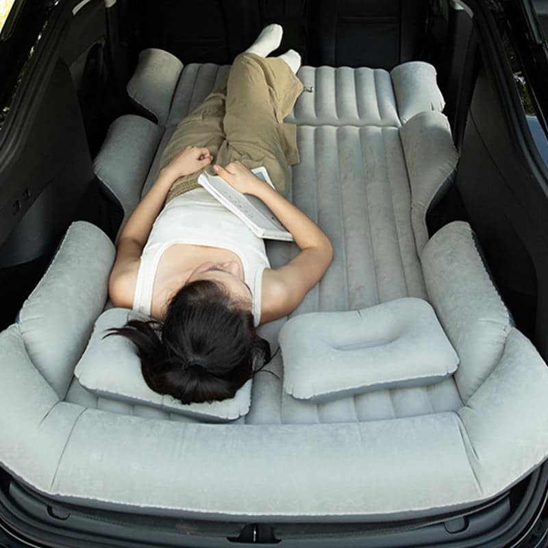 Outdoor SUV Air Mattress Camping Bed Cushion With Pillow