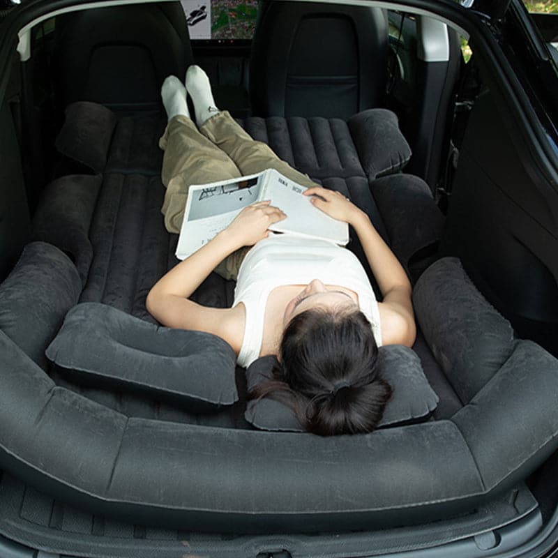Outdoor SUV Air Mattress Camping Bed Cushion With Pillow
