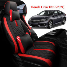 Load image into Gallery viewer, Custom For Honda Civic (2016-2025) Luxury Leather Car Seat Cover Full Set