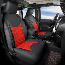 Load image into Gallery viewer, Custom Nappa Leather Car Seat Covers Full Set Special for Jeep Wrangler (2007-2026)