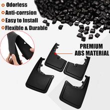 Load image into Gallery viewer, Amancarport® No-Drill Mud Flaps for Ford F-150 2021–2025 Custom Fit All-Weather Front &amp; Rear Splash Guards (4PCS)