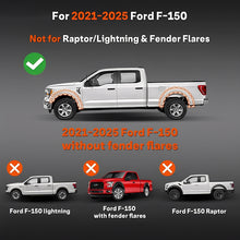 Load image into Gallery viewer, Amancarport® No-Drill Mud Flaps for Ford F-150 2021–2025 Custom Fit All-Weather Front &amp; Rear Splash Guards (4PCS)