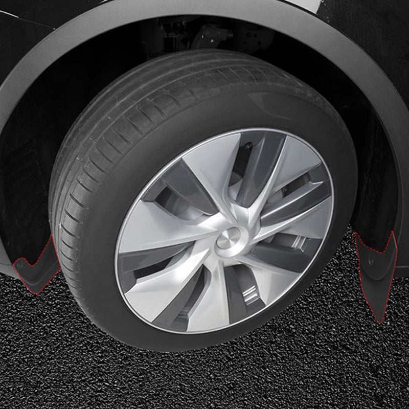 Amancarport® Mud Flaps for Tesla Model 3 2016–2026 No-Drill Custom Fit Splash Guards