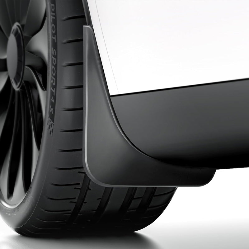 Amancarport® Mud Flaps for Tesla Model Y 2021–2026 No-Drill Custom Fit Front & Rear Splash Guards (4PCS)