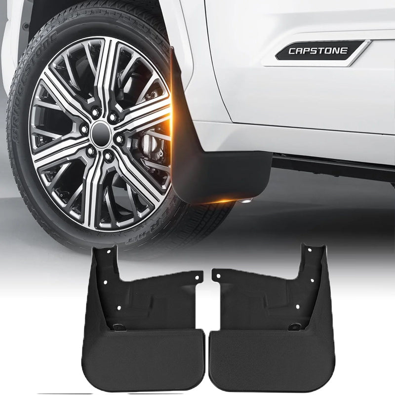 Amancarport® No-Drill Mud Flaps for Toyota Tundra 2007–2026 Custom Fit All-Weather Splash Guards (4PCS)