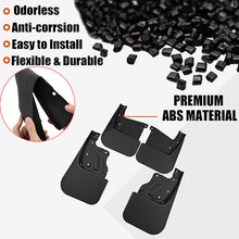 Load image into Gallery viewer, Amancarport® No-Drill Mud Flaps for Toyota Tundra 2007–2026 Custom Fit All-Weather Splash Guards (4PCS)