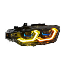 Load image into Gallery viewer, For BMW 3 Series F30 (2013–2018) Laser LED Headlights with Switchable Yellow/White DRL