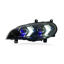Load image into Gallery viewer, LED Headlights For BMW X5 E70 2007-2013 Double Lens Arrow Style Assembly Pair