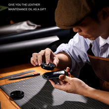 Load image into Gallery viewer, Amancarport Leather Car Key Case with Gift Box, Compatible with VW Tiguan, Touareg, Atlas, Jetta, Passat, Golf Alltrack, Arteon, and Routan