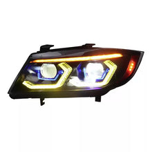 Load image into Gallery viewer, LED Headlights For 2005-2012 BMW E90 E91 3-Series Amber/White DRL HeadLamp