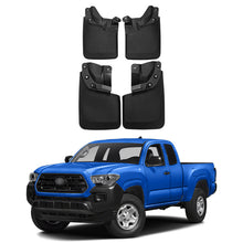 Load image into Gallery viewer, Amancarport® Custom Fit Mud Flaps for Toyota Tacoma 2005–2025 No-Drill Heavy-Duty Splash Guards (4-PC Set)