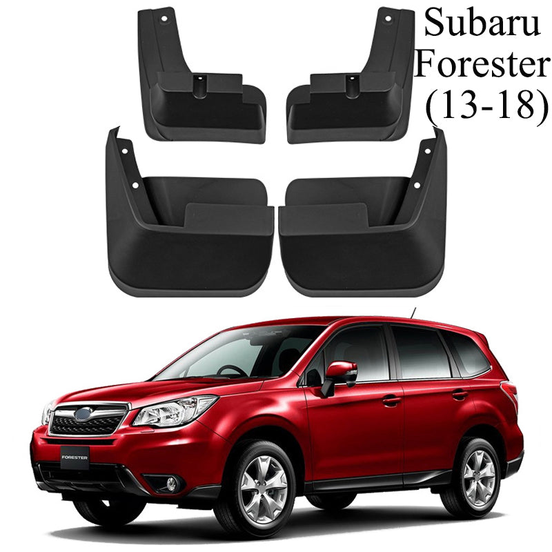 Mud Flaps for Subaru Forester 2008–2024 No-Drill Custom Fit Front & Rear Splash Guards (4PCS)