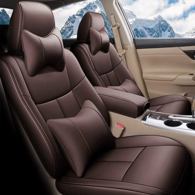 Custom Leather Car Seat Covers Full Set Special For Nissan Altima(2013-2025)