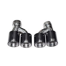 Load image into Gallery viewer, Suitable for BMW 5 Series 525i/530i/G30/G38 M Performance Carbon Fiber Exhaust Tailpipe