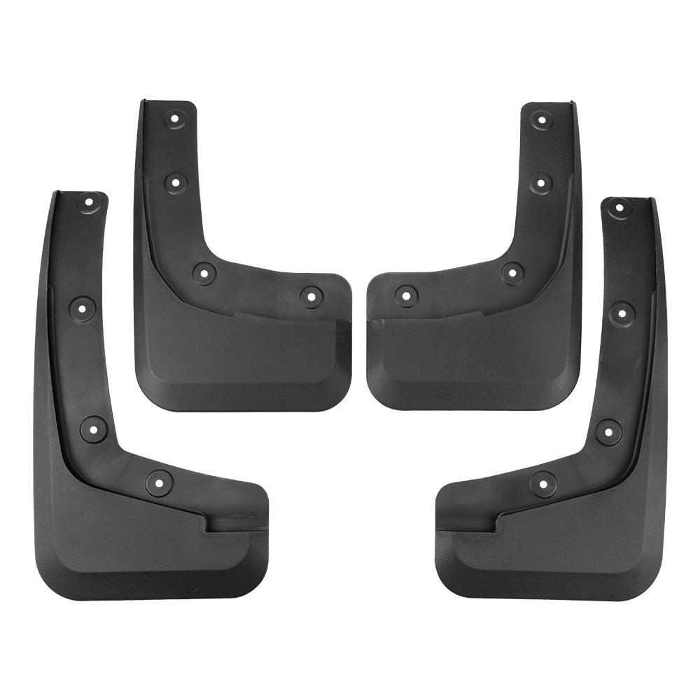 Mud Flaps for Ford Ranger 2011–2025 No-Drill Custom Fit All-Weather Front & Rear Splash Guards (4PCS)