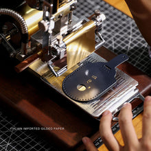 Load image into Gallery viewer, Amancarport Leather Car Key Case with Gift Box, Compatible with VW Tiguan, Touareg, Atlas, Jetta, Passat, Golf Alltrack, Arteon, and Routan