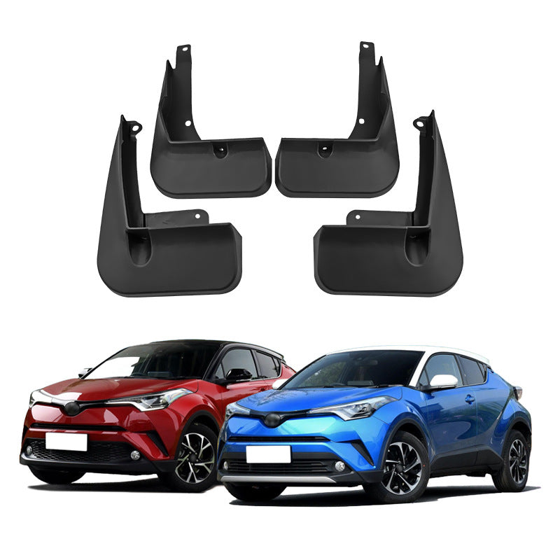 Mud Flaps for Toyota C-HR / IZOA 2017–2024 No-Drill Custom Fit All-Weather Front & Rear Splash Guards (4PCS)
