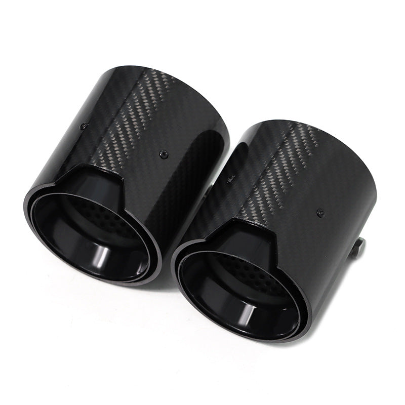 Suitable for BMW M2/M3/M4 G80/G82/G87/F80/F82/F83/F87 Carbon Fiber Exhaust Tailpipe