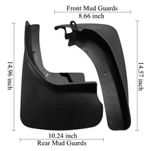 Load image into Gallery viewer, Mud Flaps for Ford Explorer 2011–2025 No-Drill Custom Fit All-Weather Front &amp; Rear Splash Guards (4PCS)