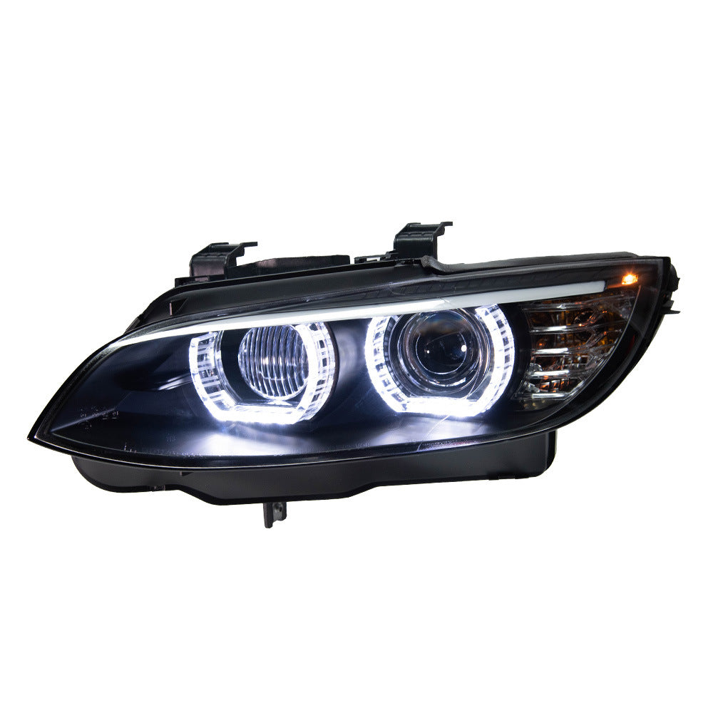 LED DTM Halo Headlights for BMW E92/E93 3 Series 2007–2010 328i 330i 335i M3 Coupe