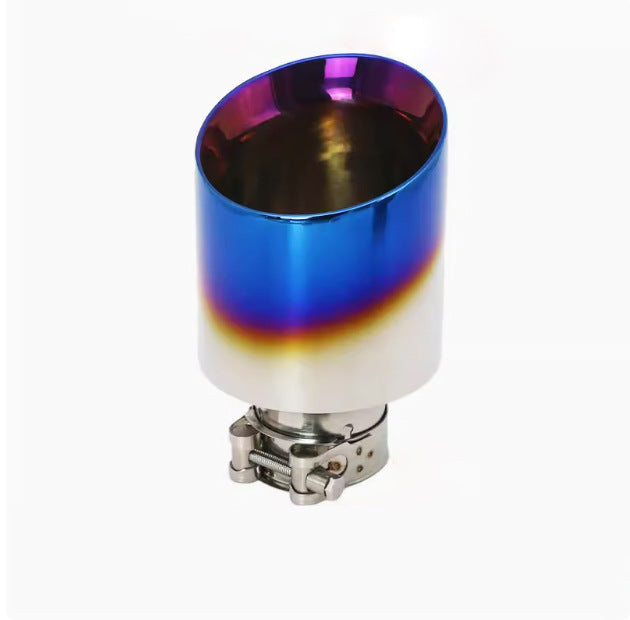 5" Exhaust Tips for Dodge Charger/Pickup – Chrome or Black Finish, Bolt-On Upgrade