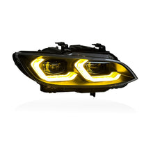 Load image into Gallery viewer, Laser Style LED Headlights for 2007–2010 BMW E92 E93 M3 3 Series – Dual Projector with Amber/White DRL