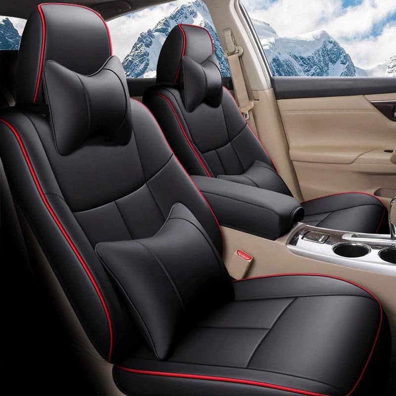 Custom Leather Car Seat Covers Full Set Special For Nissan Altima(2013-2025)