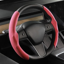 Load image into Gallery viewer, For Tesla Model 3/Highland Model Y/Juniper Suede Steering Wheel Cover (2 Pcs/Set)