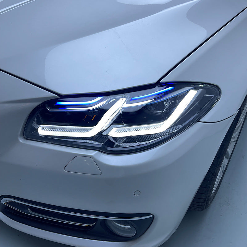 BMW 5 Series F10 2011–2017 LED Thundereye Headlights Assembly – Fits OEM Xenon & Halogen Models