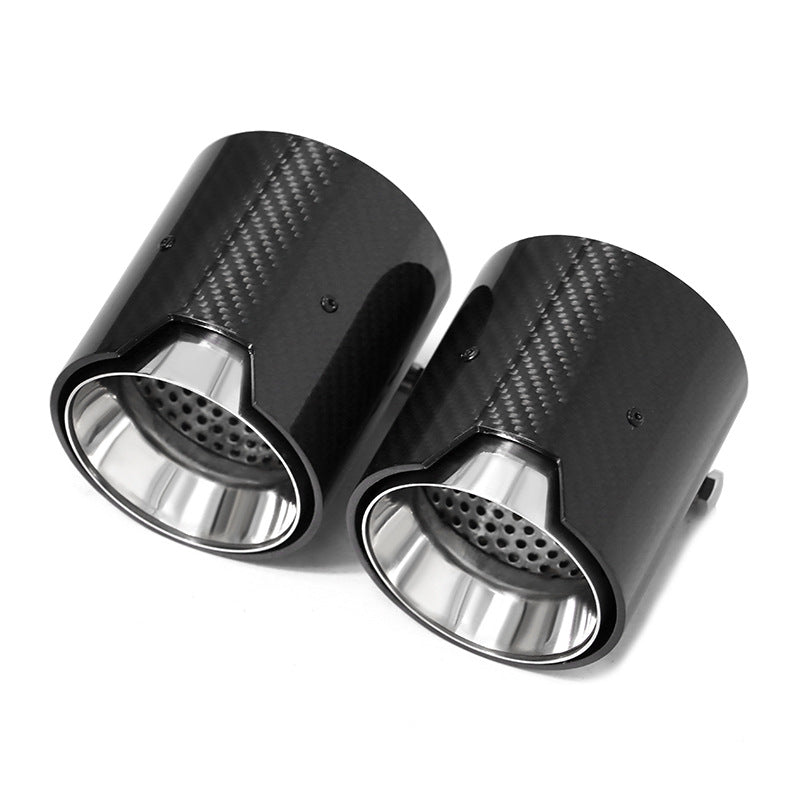 Suitable for BMW M2/M3/M4 G80/G82/G87/F80/F82/F83/F87 Carbon Fiber Exhaust Tailpipe