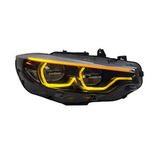 Load image into Gallery viewer, GTS Style LED Headlights for BMW 4-Series 2013-2020 F32 F82 F36 with Yellow Red DRL