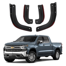Load image into Gallery viewer, Amancarport® Mud Flaps for Chevrolet Silverado 2014–2026 No-Drill Custom Fit All-Weather (4PCS)