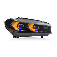 Load image into Gallery viewer, LED Headlights For BMW X5 F15 2014-2018 Double Lens Arrow Style Assembly Pair