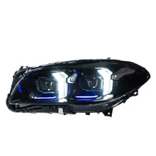 Load image into Gallery viewer, For BMW 5 Series F10 2010-2017 Snake Eyes Style LED Lens Headlights Assembly Upgrade