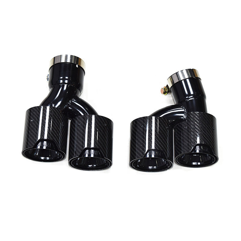 Suitable for BMW 5 Series 525i/530i/G30/G38 M Performance Carbon Fiber Exhaust Tailpipe
