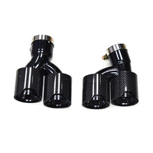 Load image into Gallery viewer, Suitable for BMW 5 Series 525i/530i/G30/G38 M Performance Carbon Fiber Exhaust Tailpipe