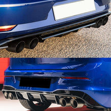 Load image into Gallery viewer, 4 Inch Stainless Steel Exhaust Tip Matte Silver or Black Honeycomb Design Universal Bolt-On