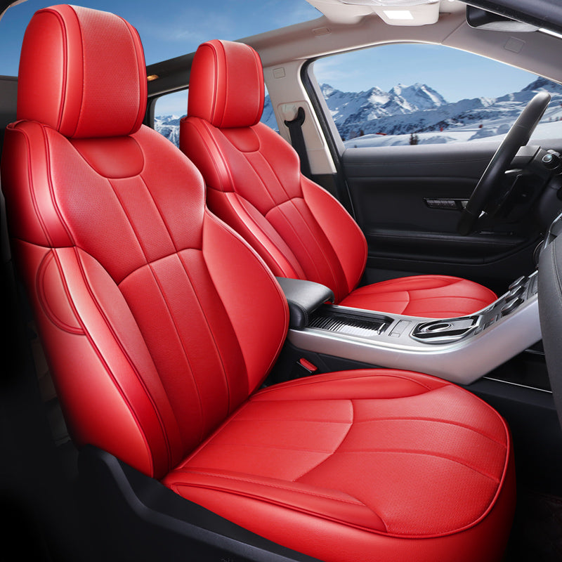 Custom For Subaru Forester, Crosstrek, Outback And Impreza (2009-2026) Leather Car Seat Covers Full Set