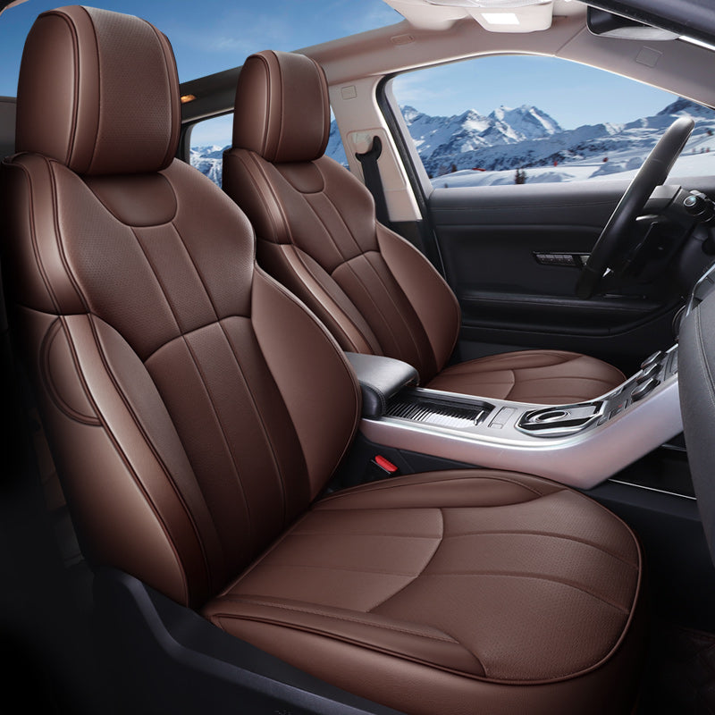 Custom For Subaru Forester, Crosstrek, Outback And Impreza (2009-2026) Leather Car Seat Covers Full Set