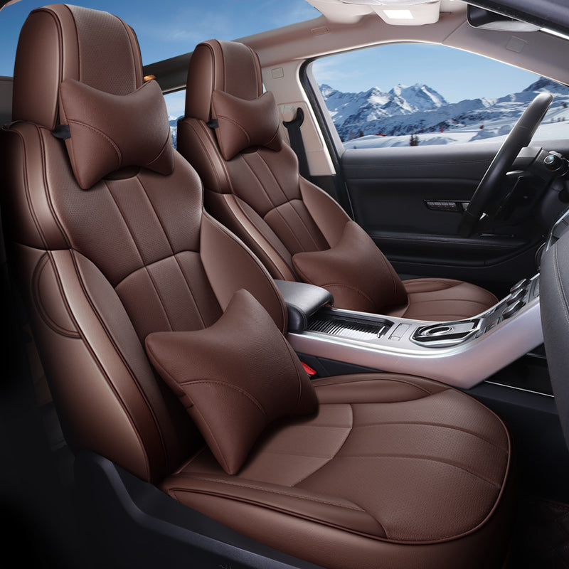 Custom For Subaru Forester, Crosstrek, Outback And Impreza (2009-2026) Leather Car Seat Covers Full Set