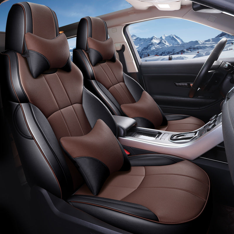 Custom For Subaru Forester, Crosstrek, Outback And Impreza (2009-2026) Leather Car Seat Covers Full Set