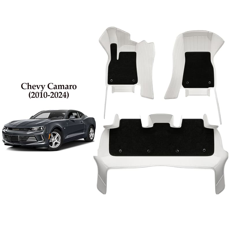 Special for Chevrolet Camaro(2010-2024) Floor Mat Fully Surrounded By All-Weather Floor Mat