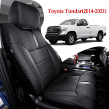 Load image into Gallery viewer, Custom For Toyota Tundra(2014-2021) Luxury Leather Car Seat Covers Full Set