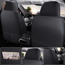 Load image into Gallery viewer, AmanCarport Car Seat Covers Faux Leather 5-Piece Set - Universal Fit for SUV, Truck, Sedan &amp; Most Vehicles