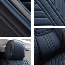Load image into Gallery viewer, AmanCarport Car Seat Covers Faux Leather 5-Piece Set - Universal Fit for SUV, Truck, Sedan &amp; Most Vehicles