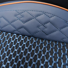 Load image into Gallery viewer, Amancarport® Luxury 3D Car Seat Covers – 5-Piece Waterproof Faux Leather &amp; Ice Silk, Universal Fit for Sedans, SUVs &amp; Trucks