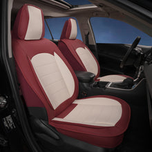Load image into Gallery viewer, Amancarport® Luxury Universal Fit Car Seat Covers – Breathable Faux Leather Full Set for Cars &amp; Trucks