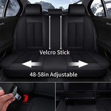 Load image into Gallery viewer, Amancarport Universal Waterproof Nappa Leather Car Seat Covers Fit Most Sedans SUVs and Trucks