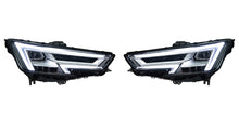 Load image into Gallery viewer, LED Matrix Headlights for Audi A4 B9 2017-2019 – DRL, Projector Lens, Full Upgrade Kit