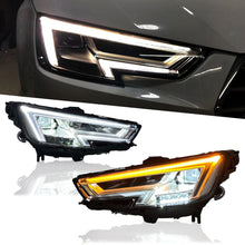 Load image into Gallery viewer, LED Matrix Headlights for Audi A4 B9 2017-2019 – DRL, Projector Lens, Full Upgrade Kit
